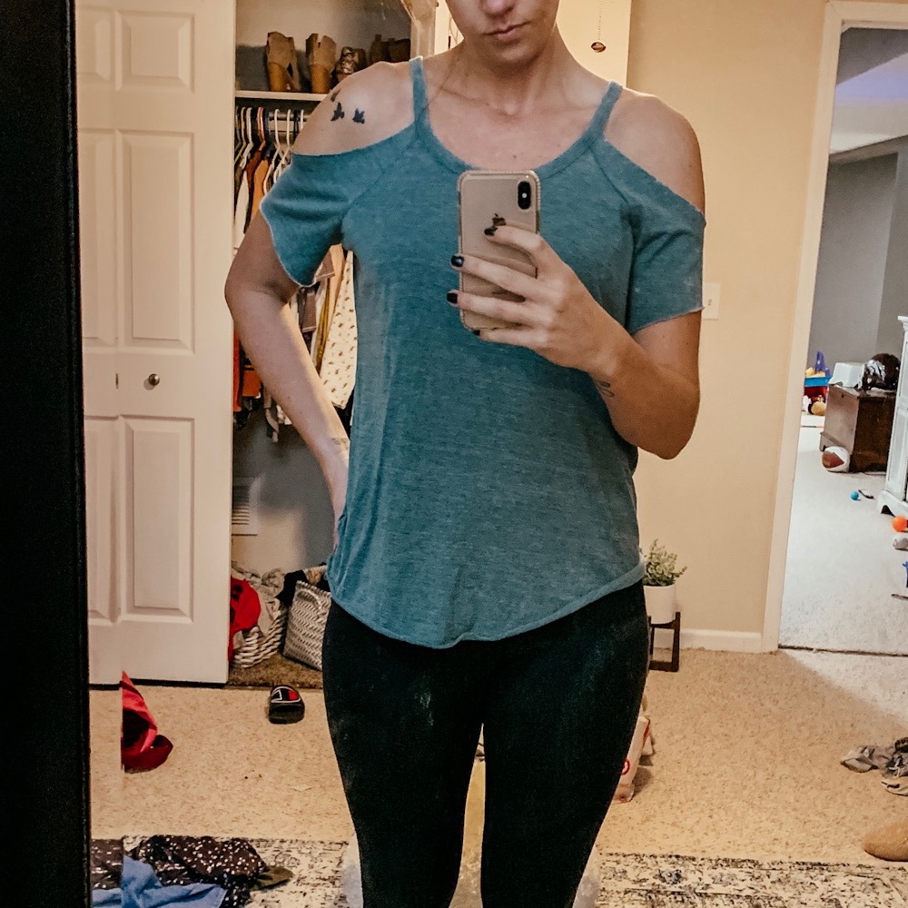 Cold Shoulder Tee